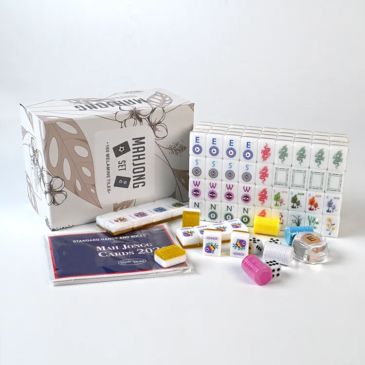 Set Mahjong Bunga Minimal
